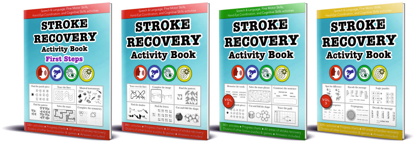 Stroke Recovery Resources - Activity Workbooks Made For Stroke ...